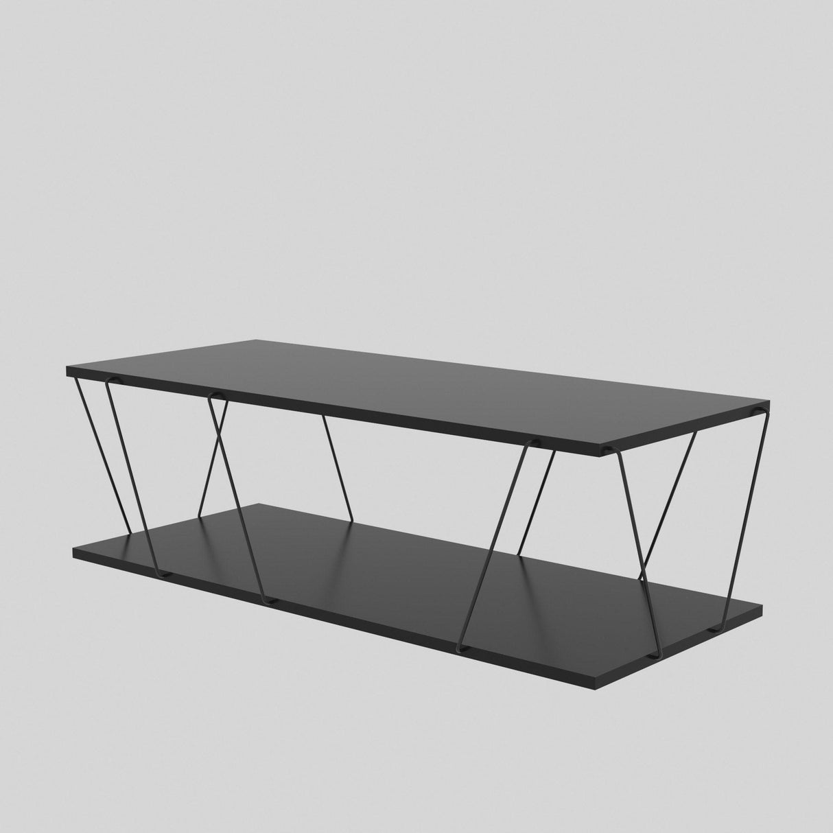 Set Mobila Sufragerie Basak, Alb - Stejar - Gri, 150x93x30 cm, 120x30x50 cm - Antracit