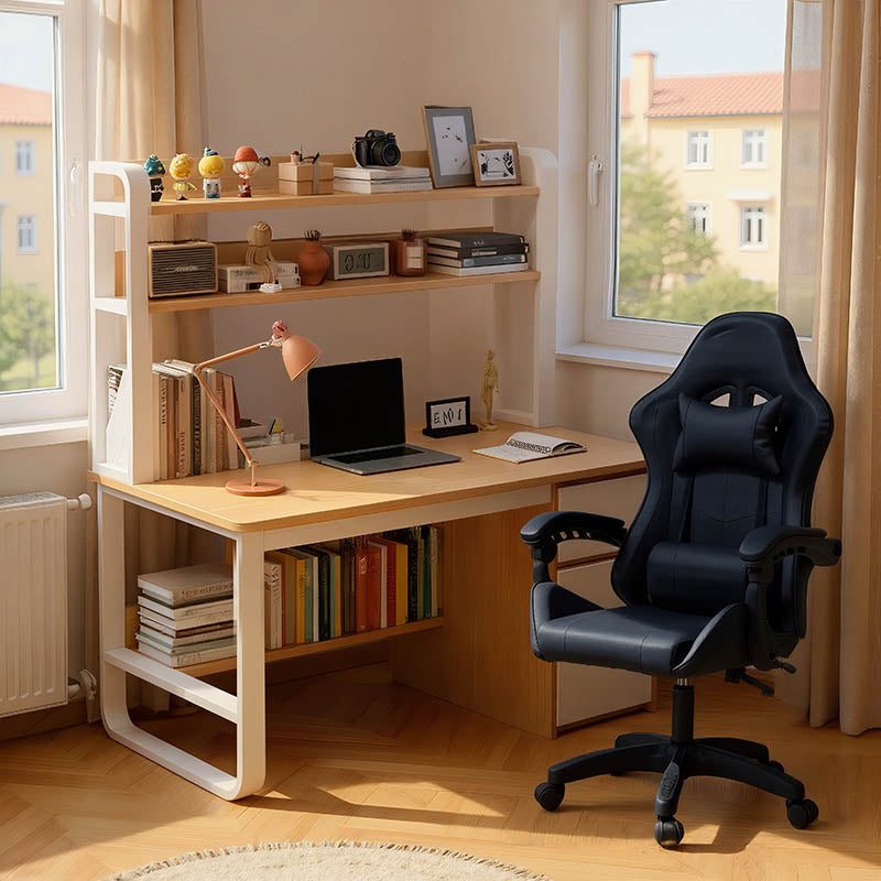Set mobilier birou pentru studenti, pachet de 2 bucati, 120x59x147 cm