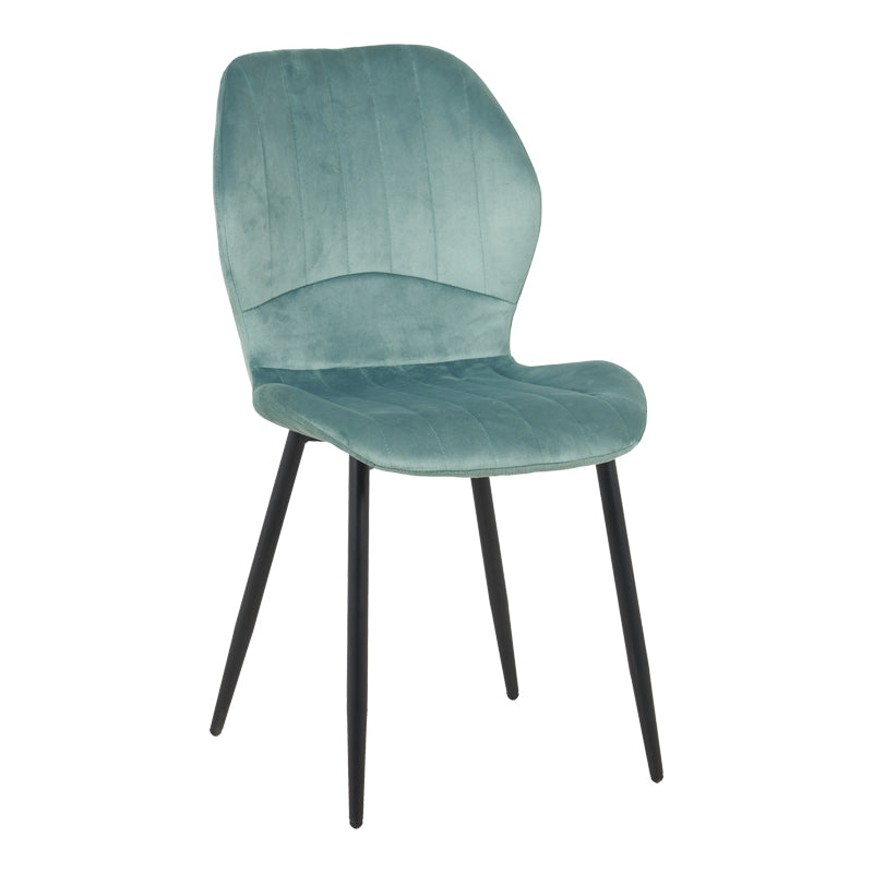 Set mobilier de sufragerie cu Scaune Jelour Fistic și Masă Neagră Orbital, Lemn/Metal, Masă, Set 5 Piese, 120x76 cm