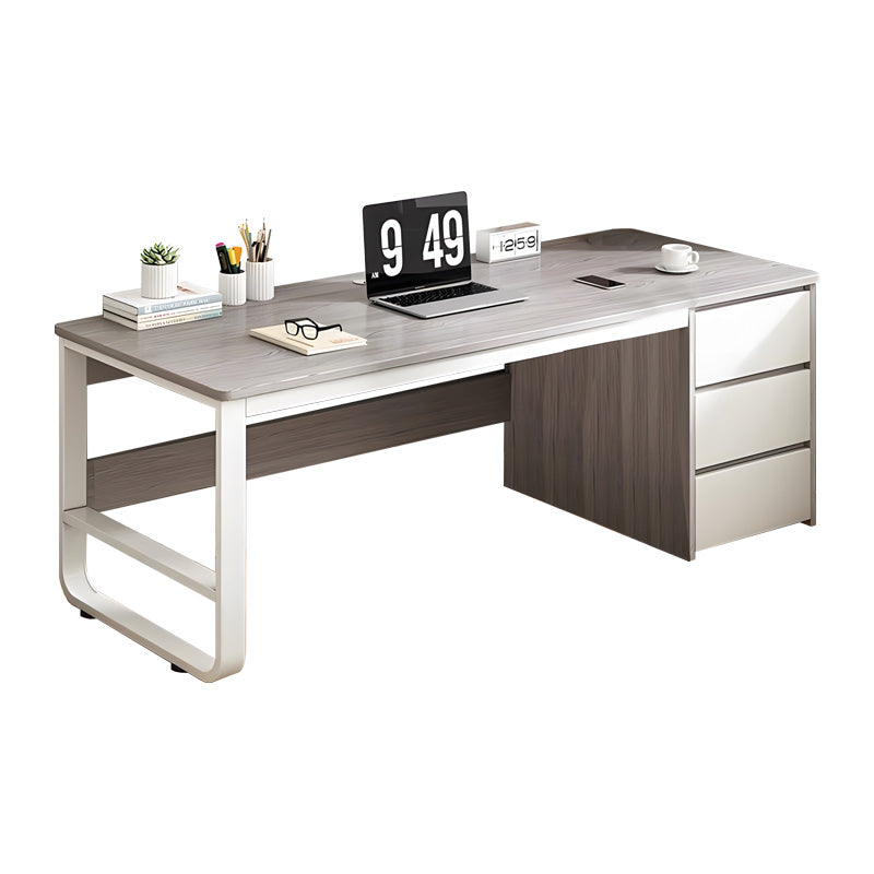Set mobilier studențesc pentru birou Think, Lemn, Birou, + Scaun ergonomic, 120x60 cm