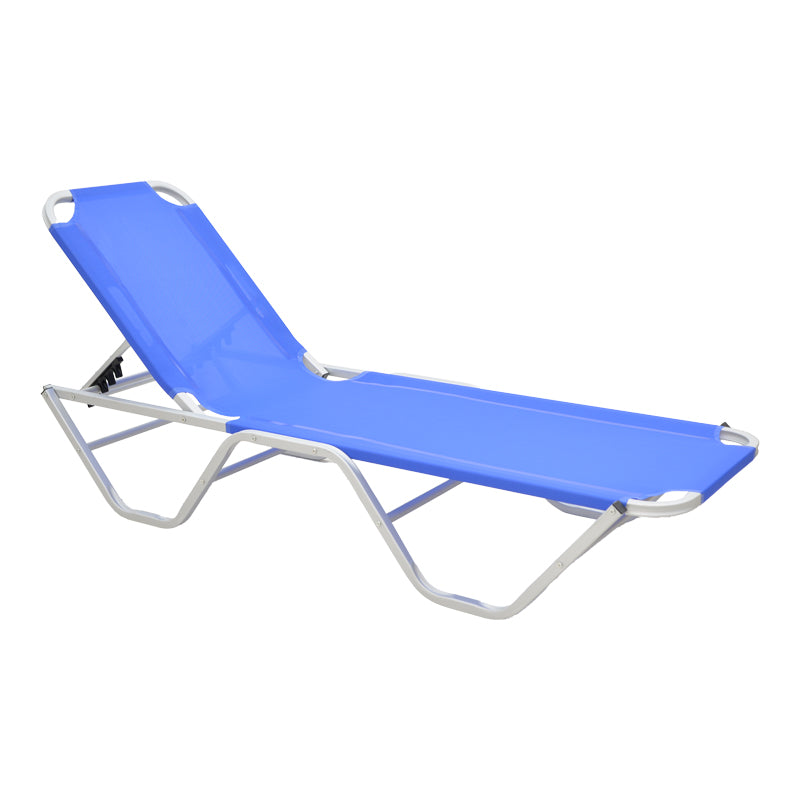 Sezlong Dessie pliabil aluminiu plasa, 56x188x30 cm - Sezlong Dessie pliabil aluminiu plasa, 56x188x30 cm - 283-000004