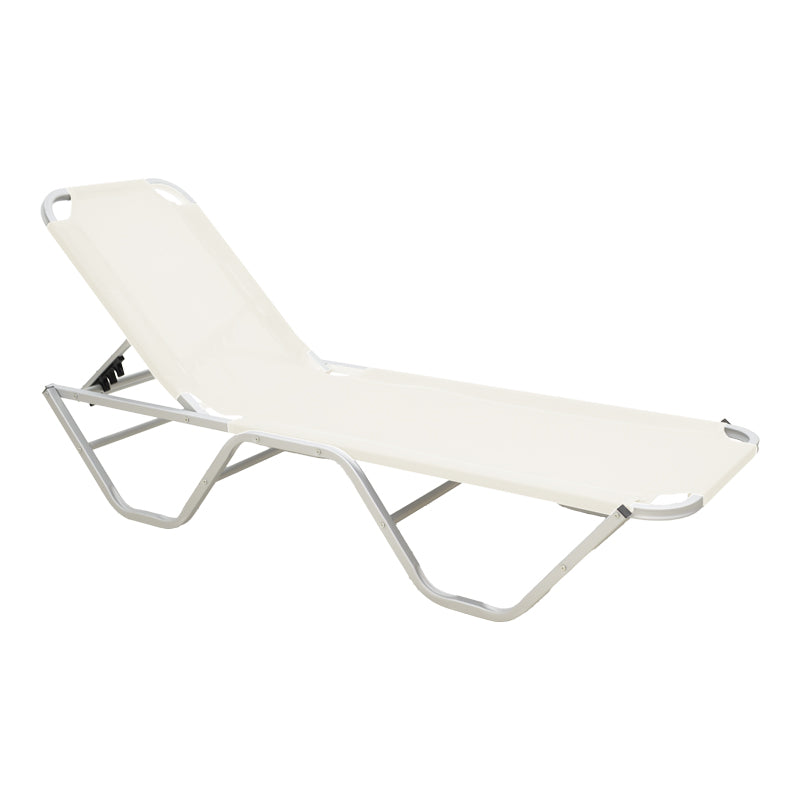 Sezlong Dessie pliabil aluminiu plasa, 56x188x30 cm - Sezlong Dessie pliabil aluminiu plasa, 56x188x30 cm