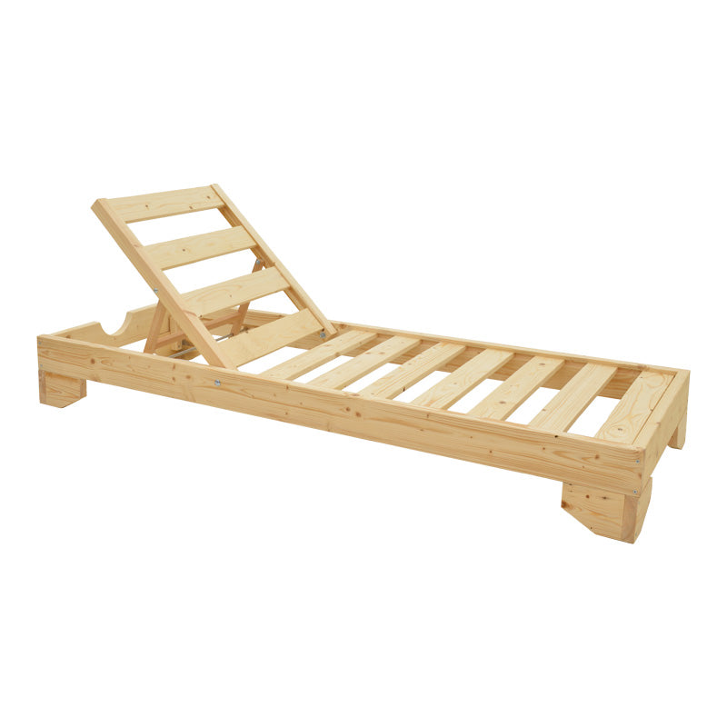 Sezlong Fendy, Lemn de brad, 72x200x24 cm - Sezlong Fendy, Lemn de brad, 72x200x24 cm