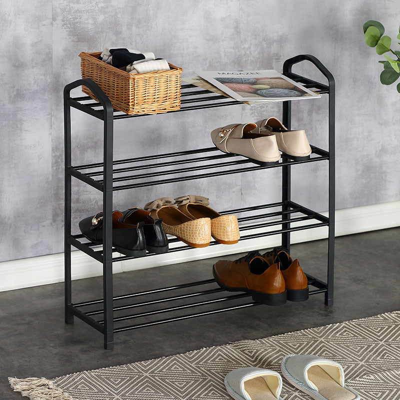 Suport Pantofi Ramon 12 Perechi, Negru, 62x20x62 cm