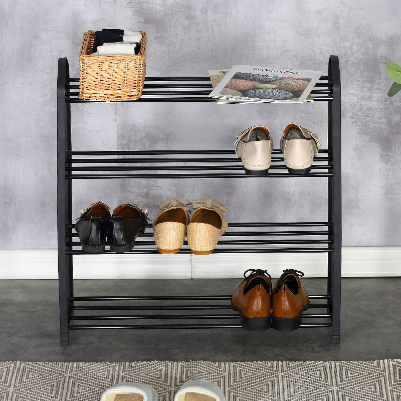Suport Pantofi Ramon 12 Perechi, Negru, 62x20x62 cm