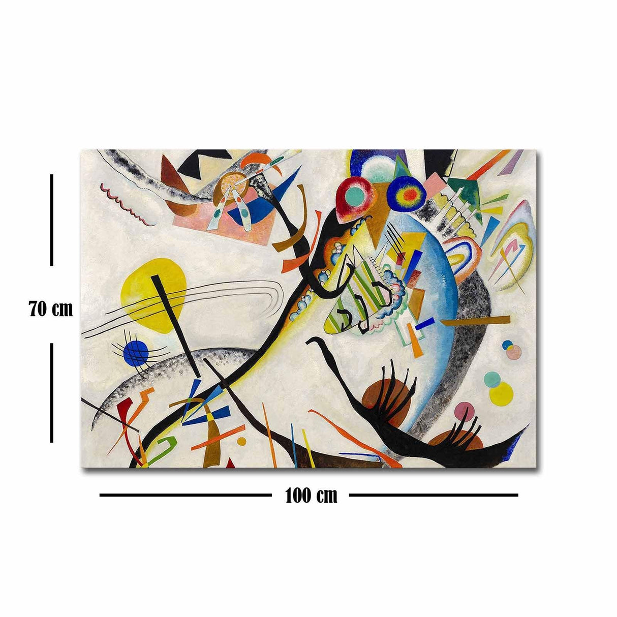 Tablou Canvas Aristocrat, Multicolor, 100x70 cm