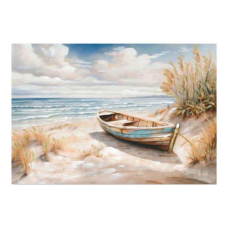 Tablou canvas Boato I, Pânza, Multicolor, 100x70 cm