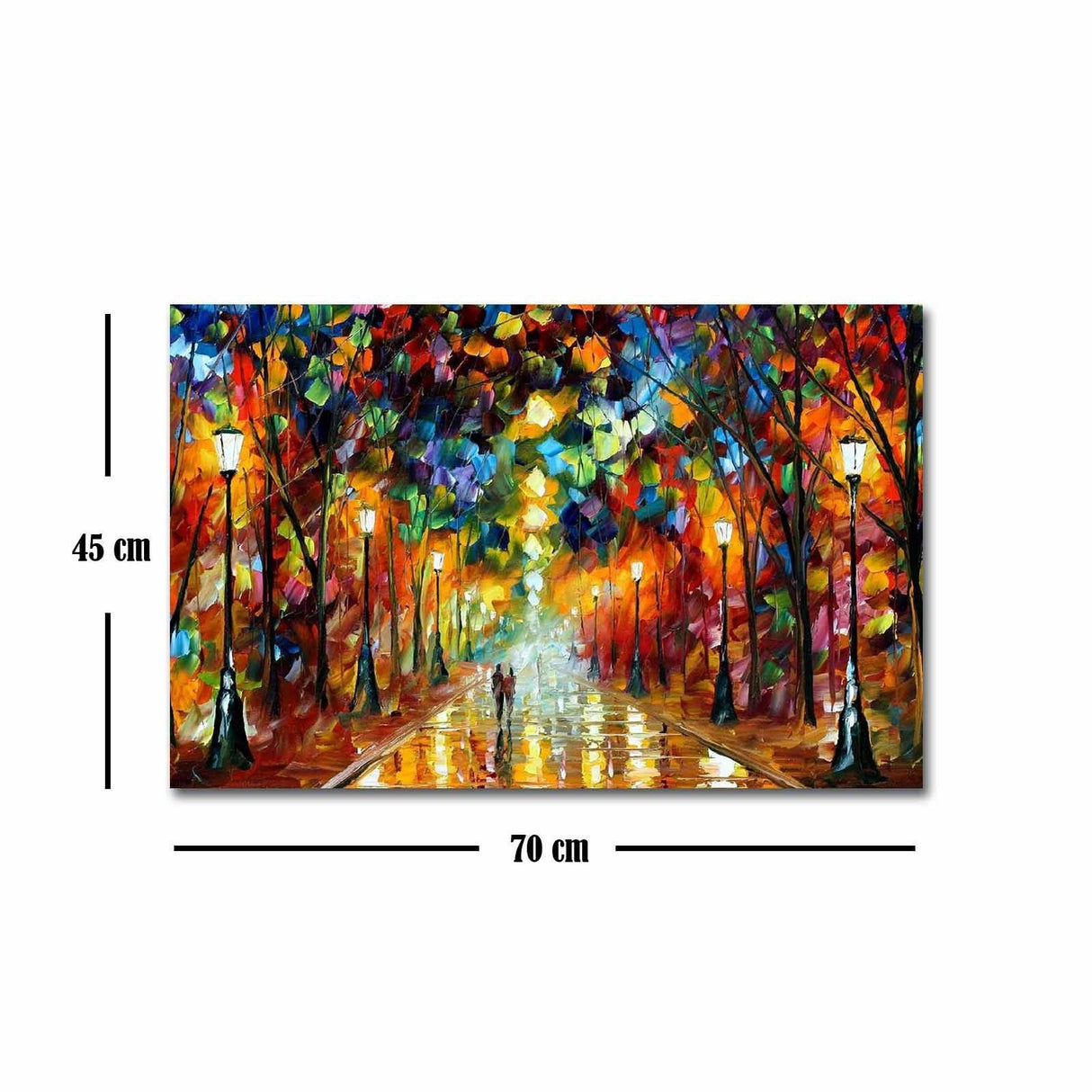 Tablou Canvas Hereastru, Multicolor, 70x45 cm