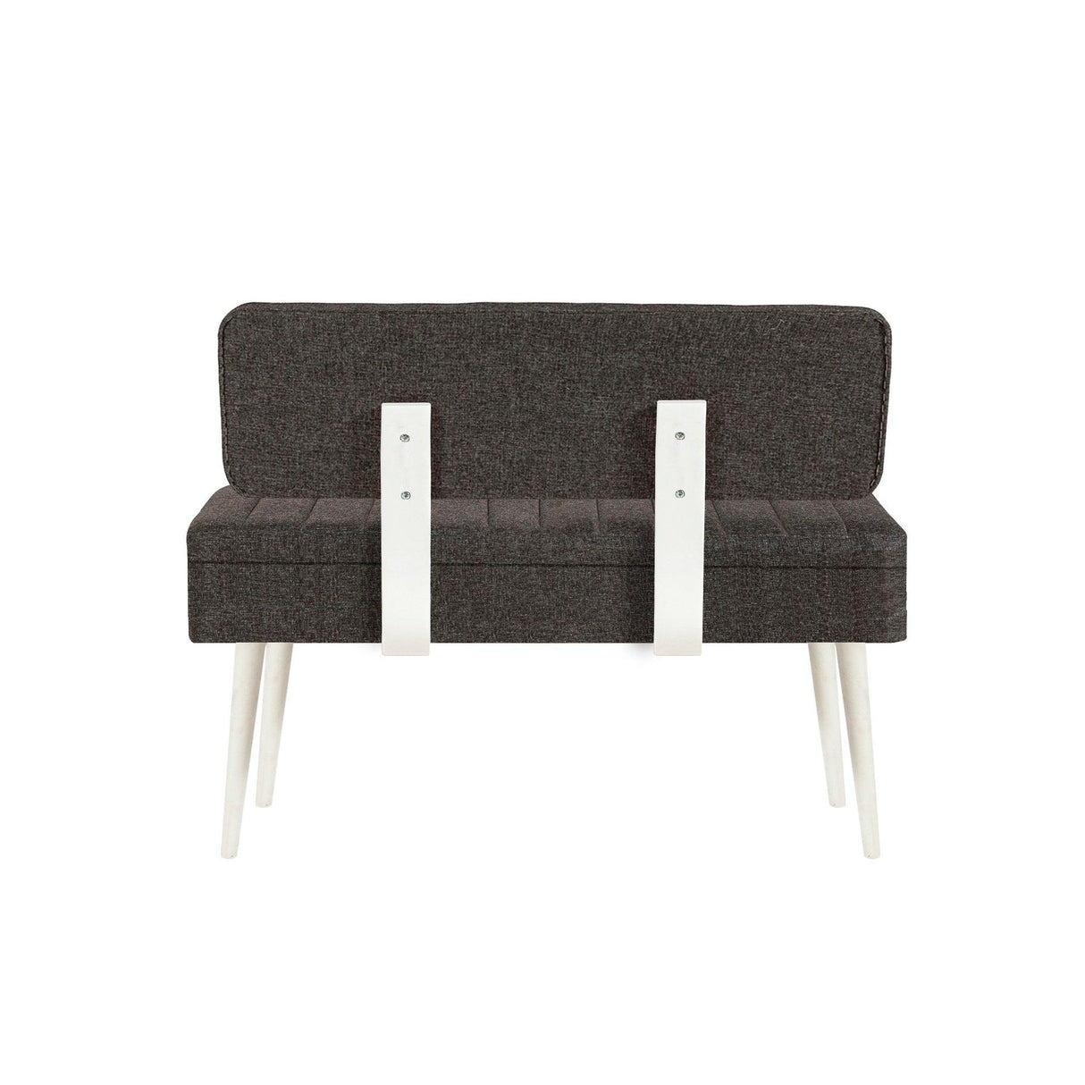 Taburet Banca Bucatarie Bench, 110x40x82.5 cm - Stejar Antracit