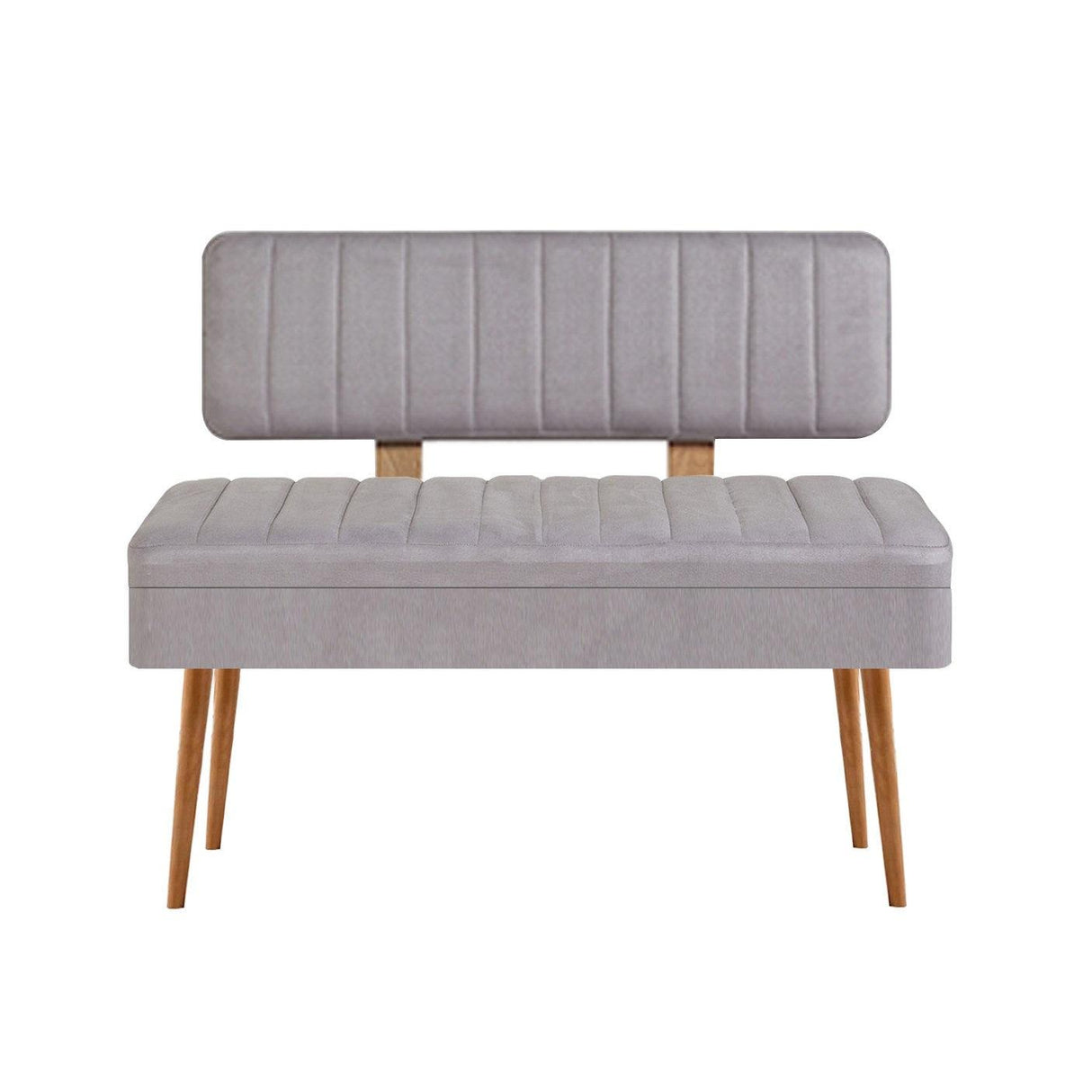 Taburet Banca Bucatarie Bench, 110x40x82.5 cm - Gri