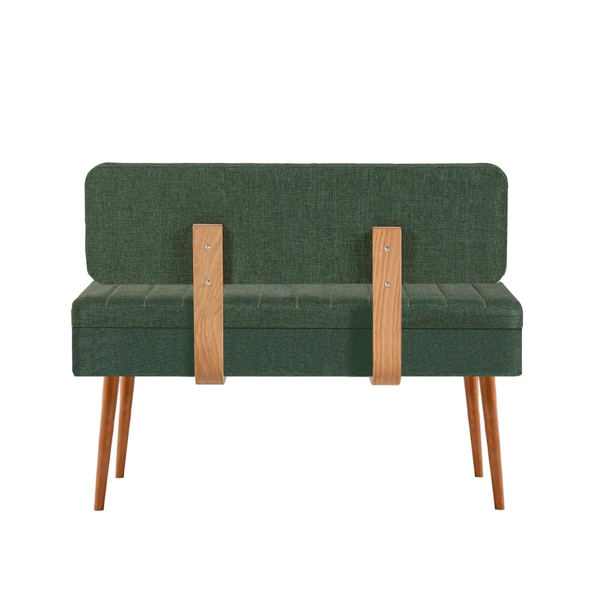 Taburet Banca Bucatarie Bench, 110x40x82.5 cm - Verde inchis