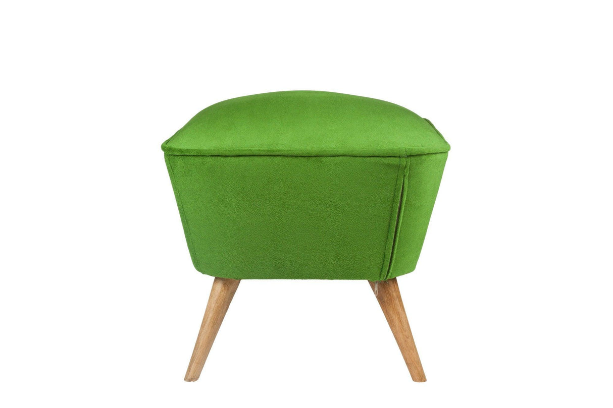 Taburet Chic Raffet, 57x45x45 cm - Verde