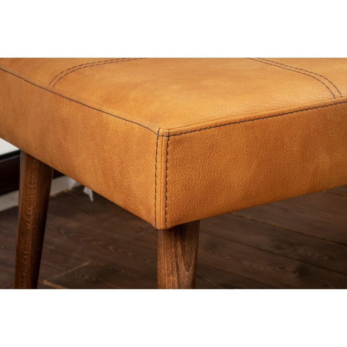 Taburet Elegant Pachira, 92x46x44 cm - Mustar