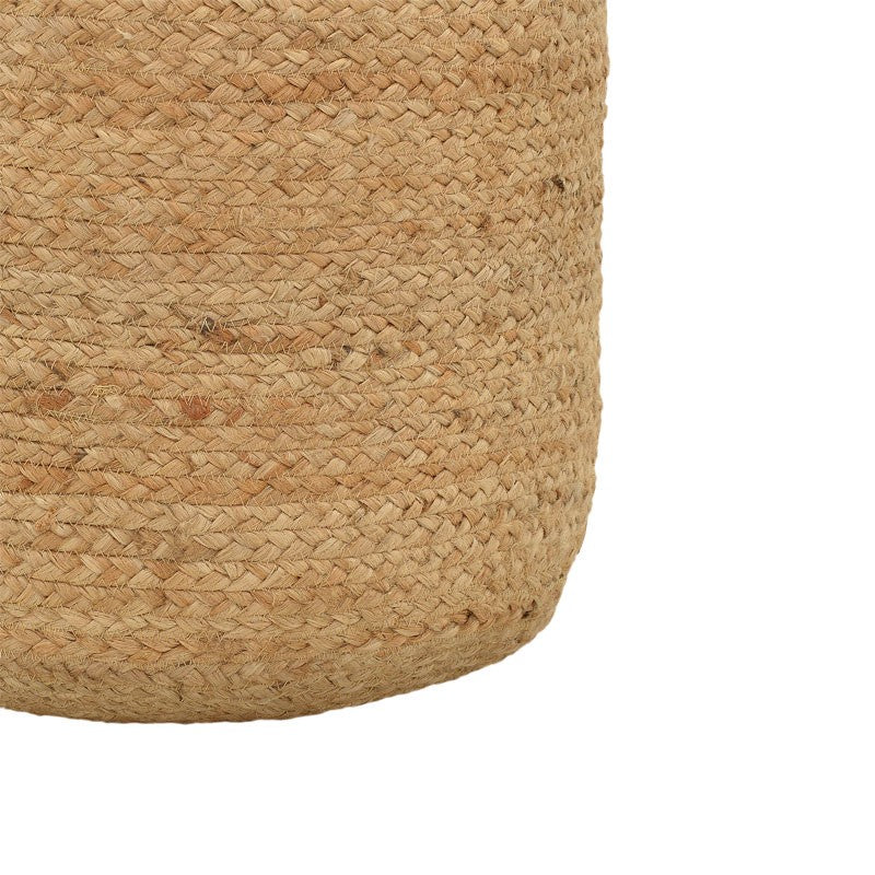 Taburet Ovious bej 100% iuta, 40x40x40 cm