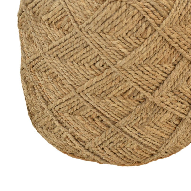 Taburet Vladir Natural 100% iuta, 40x40x40 cm