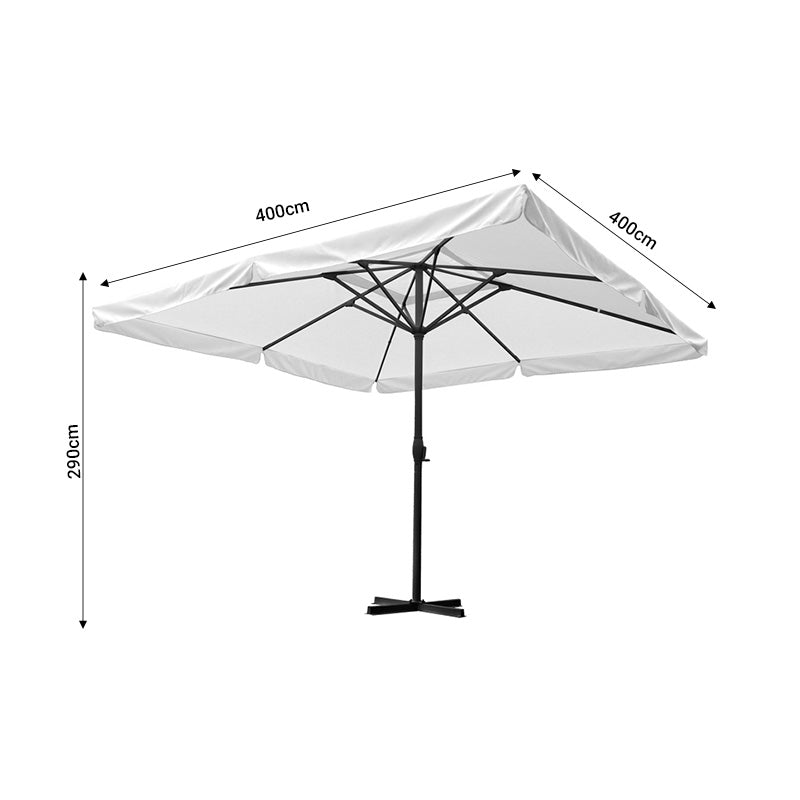 Umbrela de gradina Shoreline Bej 290 cm, 400x400x290 cm