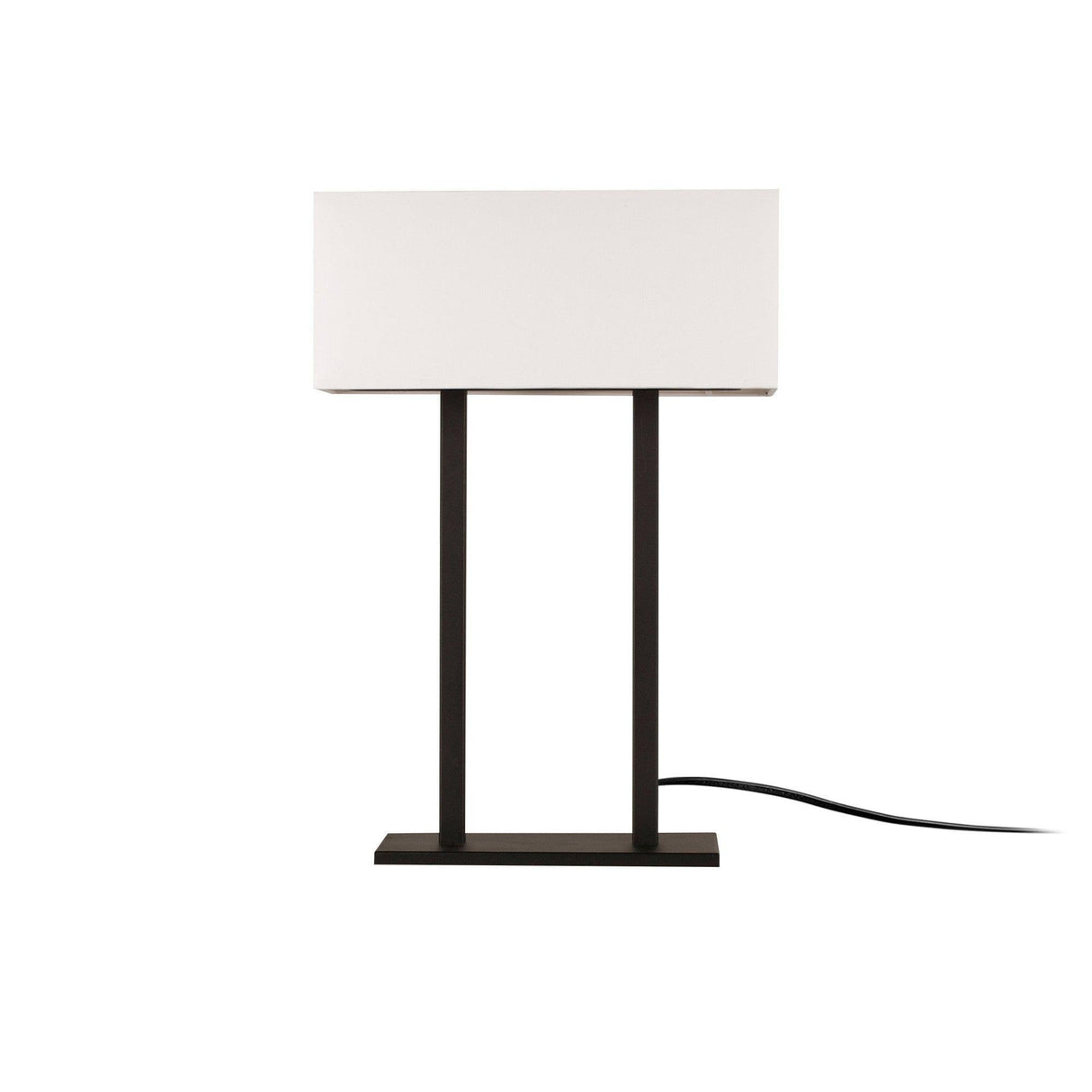 Veioza Amora, Alb - Negru, 35x15x52 cm - Alb