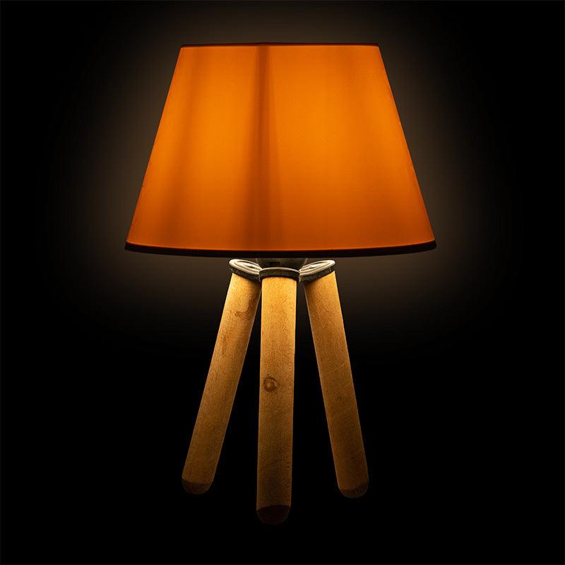 Veioza PWL-1071, textil si MDF, D22x32 cm - Veioza PWL-1071, textil si MDF, D22x32 cm - 202-000033
