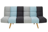 Canapea extensibilă 3 locuri Freddo, material textil, Diverse culori, 182x81x84 cm - Gri deschis | SKU: 024-000005 | Canapea extensibilă 3 locuri Freddo, material textil, 182x81x84 cm, varianta Gri deschis, produs pentru amenajarea locuinței, disponibil online în România la CasaMob