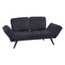 Gri | SKU: 024-000035 | Canapea extensibilă Jackie, Gri, 190x78x75 cm, varianta Gri, produs pentru amenajarea locuinței, disponibil online în România la CasaMob