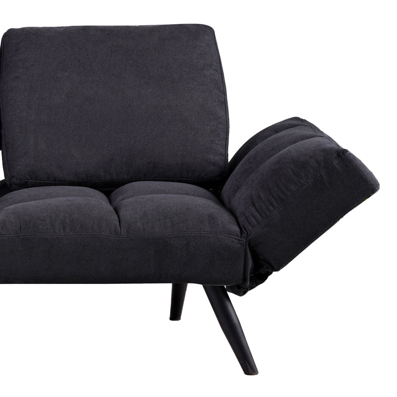 Canapea extensibilă Jackie, Gri, 190x78x75 cm