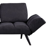 Canapea extensibilă Jackie, Gri, 190x78x75 cm