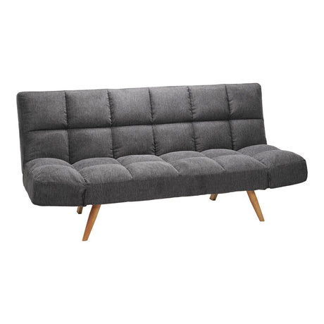 Canapea extensibilă 3 locuri Freddo, Antracit, 181x81x86 cm