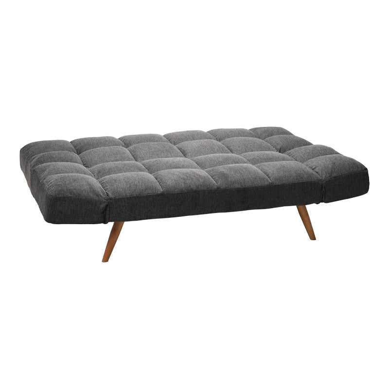 Canapea extensibilă 3 locuri Freddo, Antracit, 181x81x86 cm
