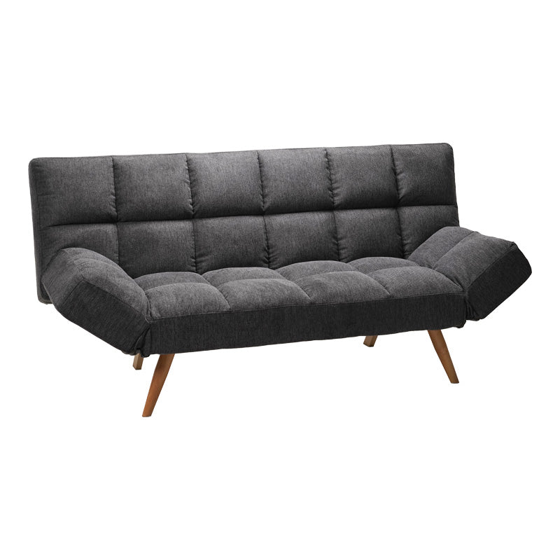 Canapea extensibilă 3 locuri Freddo, Antracit, 181x81x86 cm