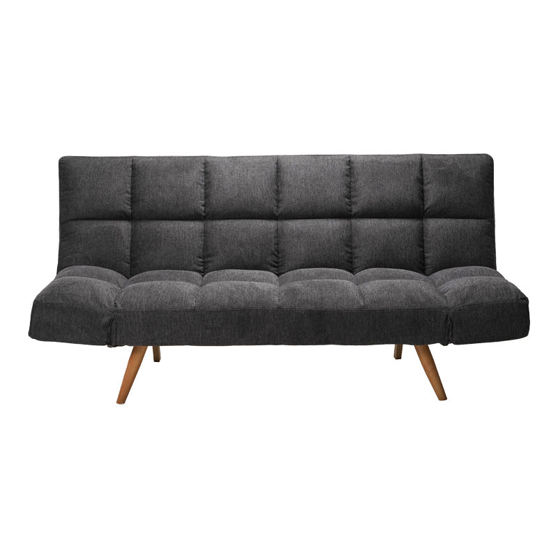 Canapea extensibilă 3 locuri Freddo, Antracit, 181x81x86 cm