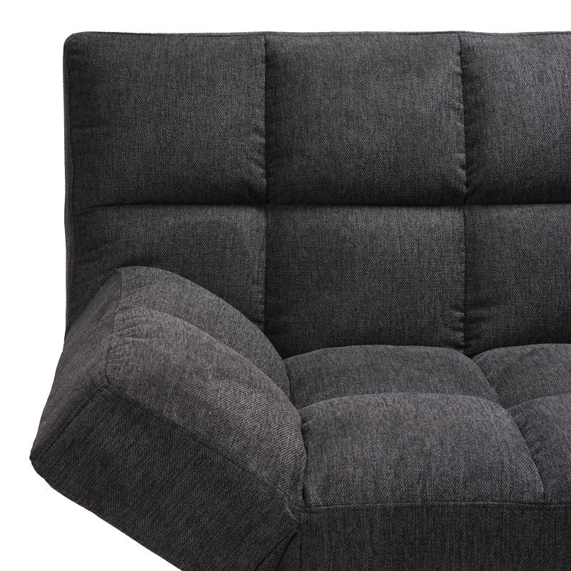Canapea extensibilă 3 locuri Freddo, Antracit, 181x81x86 cm