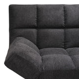 Canapea extensibilă 3 locuri Freddo, Antracit, 181x81x86 cm