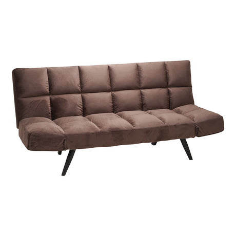 Canapea extensibilă 3 locuri Freddo, Catifea, Diverse culori, 181x81x86 cm