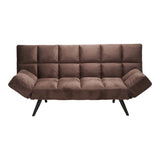 Canapea extensibilă 3 locuri Freddo, Catifea, Diverse culori, 181x81x86 cm - Maro | SKU: 024-000049 | Canapea extensibilă 3 locuri Freddo, Catifea, 181x81x86 cm, varianta Maro, produs pentru amenajarea locuinței, disponibil online în România la CasaMob