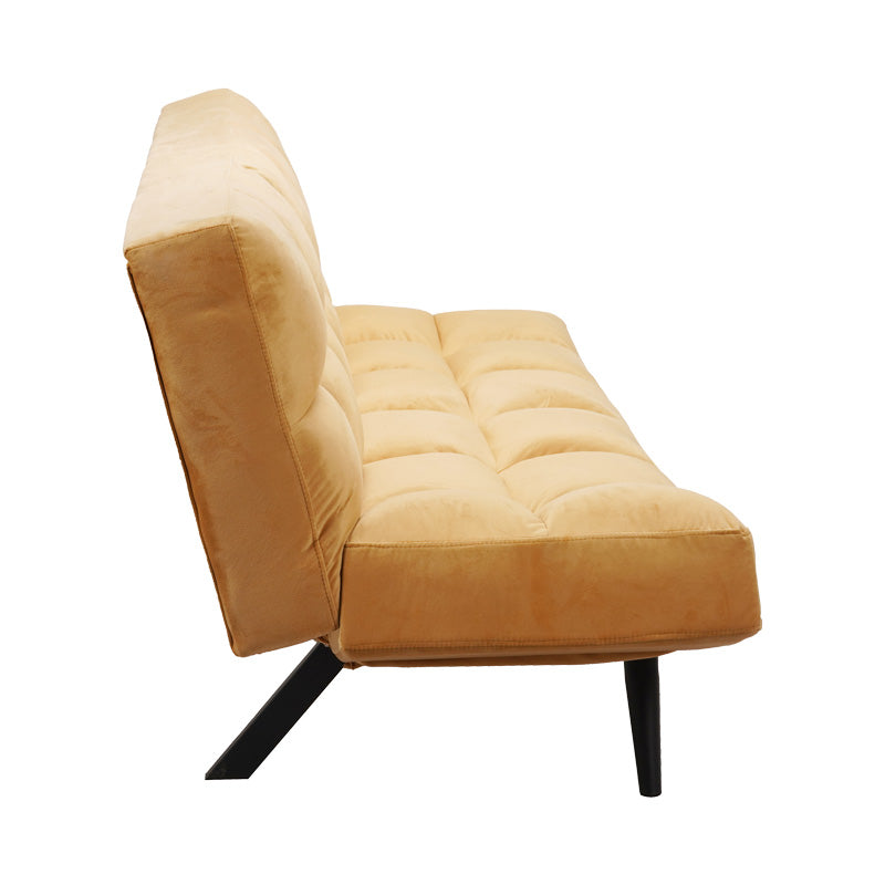 Canapea extensibilă 3 locuri Freddo, Catifea, Diverse culori, 181x81x86 cm - Galben | SKU: 024-000050 | Canapea extensibilă 3 locuri Freddo, Catifea, 181x81x86 cm, varianta Galben, produs pentru amenajarea locuinței, disponibil online în România la CasaMob
