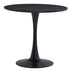 Negru | SKU: 029-000452 | Masă dining Balou, Aspect marmură, D90x73 cm, varianta Negru, produs pentru amenajarea locuinței, disponibil online în România la CasaMob