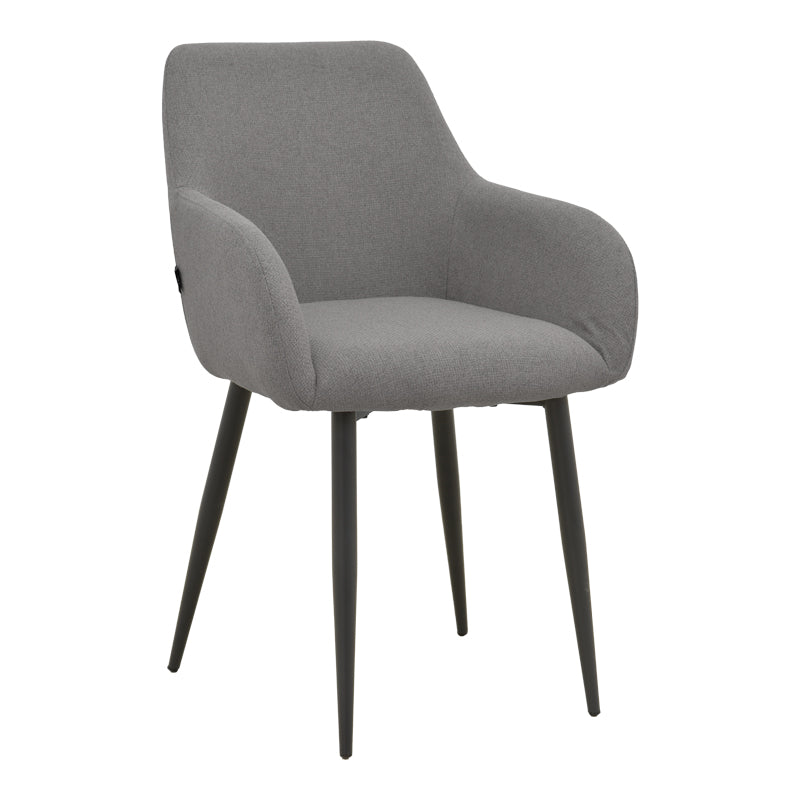 Fotoliu Telia, stofă și metal, Diverse culori, 60x54x85 cm - Antracit-Negru | SKU: 029-000487 | Fotoliu Telia, stofă și metal, 60x54x85 cm, varianta Antracit-Negru, produs pentru amenajarea locuinței, disponibil online în România la CasaMob