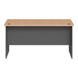 Birou Fesialo, Diverse culori, 150x75x75 cm - Natural-Antracit | SKU: 030-000029 | Birou Fesialo, 150x75x75 cm, varianta Natural-Antracit, produs pentru amenajarea locuinței, disponibil online în România la CasaMob