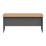 Birou Fesialo, Diverse culori, 180x75x75 cm - Natural-Antracit | SKU: 030-000031 | Birou Fesialo, 180x75x75 cm, varianta Natural-Antracit, produs pentru amenajarea locuinței, disponibil online în România la CasaMob