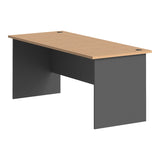 Birou Fesialo, Diverse culori, 180x75x75 cm - Natural-Antracit | SKU: 030-000031 | Birou Fesialo, 180x75x75 cm, varianta Natural-Antracit, produs pentru amenajarea locuinței, disponibil online în România la CasaMob