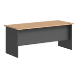 Birou Fesialo, Diverse culori, 180x75x75 cm - Natural-Antracit | SKU: 030-000031 | Birou Fesialo, 180x75x75 cm, varianta Natural-Antracit, produs pentru amenajarea locuinței, disponibil online în România la CasaMob