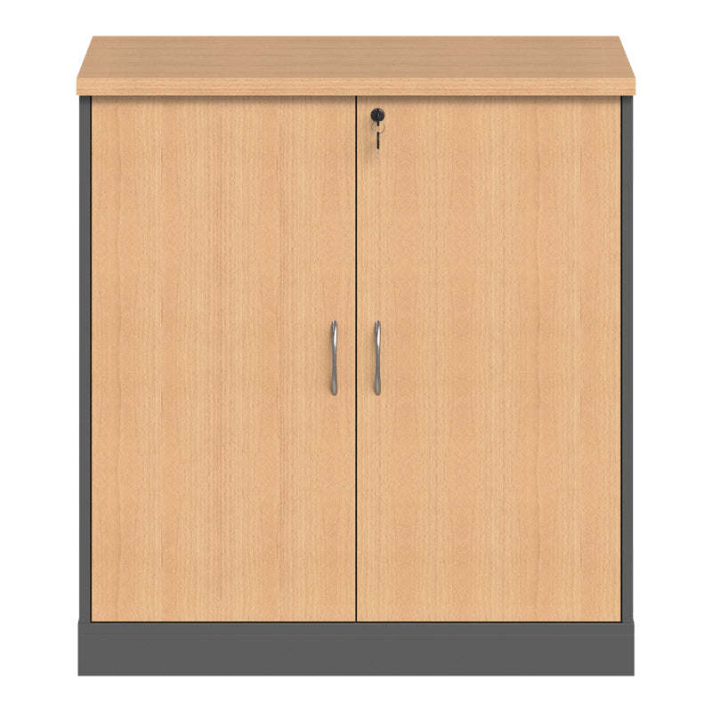 Dulap multifuncțional Fesialo, Diverse culori, 80x41x80 cm - Natural-Antracit | SKU: 030-000033 | Dulap multifuncțional Fesialo, 80x41x80 cm, varianta Natural-Antracit, produs pentru amenajarea locuinței, disponibil online în România la CasaMob