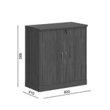 Dulap multifuncțional Fesialo, Diverse culori, 80x41x80 cm - Wenge | SKU: 030-000034 | Dulap multifuncțional Fesialo, 80x41x80 cm, varianta Wenge, produs pentru amenajarea locuinței, disponibil online în România la CasaMob