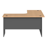 Birou Fesialo, Diverse culori, 150x150x75 cm - Natural-Antracit | SKU: 030-000039 | Birou Fesialo, 150x150x75 cm, varianta Natural-Antracit, produs pentru amenajarea locuinței, disponibil online în România la CasaMob