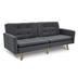 Gri | SKU: 035-000004 | Canapea extensibila Flexy 3 locuri, Gri inchis, 198x87x76 cm, varianta Gri, produs pentru amenajarea locuinței, disponibil online în România la CasaMob