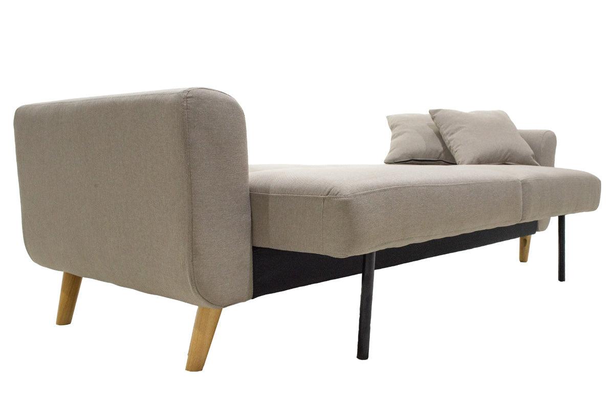 Canapea extensibilă Carmelo, Diverse culori, 214x80x86 cm - Bej | SKU: 035-000012 | Canapea extensibilă Carmelo, 214x80x86 cm, varianta Bej, produs pentru amenajarea locuinței, disponibil online în România la CasaMob