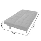 Canapea extensibilă Travis, Diverse culori, 175x83x74 cm - Bej | SKU: 035-000025 | Canapea extensibilă Travis, 175x83x74 cm, varianta Bej, produs pentru amenajarea locuinței, disponibil online în România la CasaMob