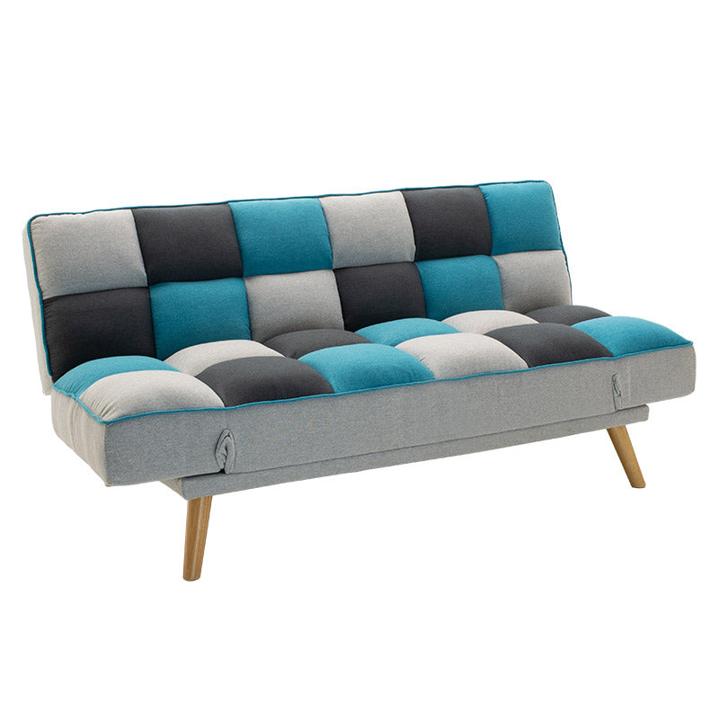 Canapea extensibila 3 locuri Andy stofa Multicolora, Multicolor, 177x91x86 cm