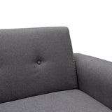 Canapea extensibilă Carmelo, Diverse culori, 214x80x86 cm - Gri închis | SKU: 035-000034 | Canapea extensibilă Carmelo, 214x80x86 cm, varianta Gri închis, produs pentru amenajarea locuinței, disponibil online în România la CasaMob
