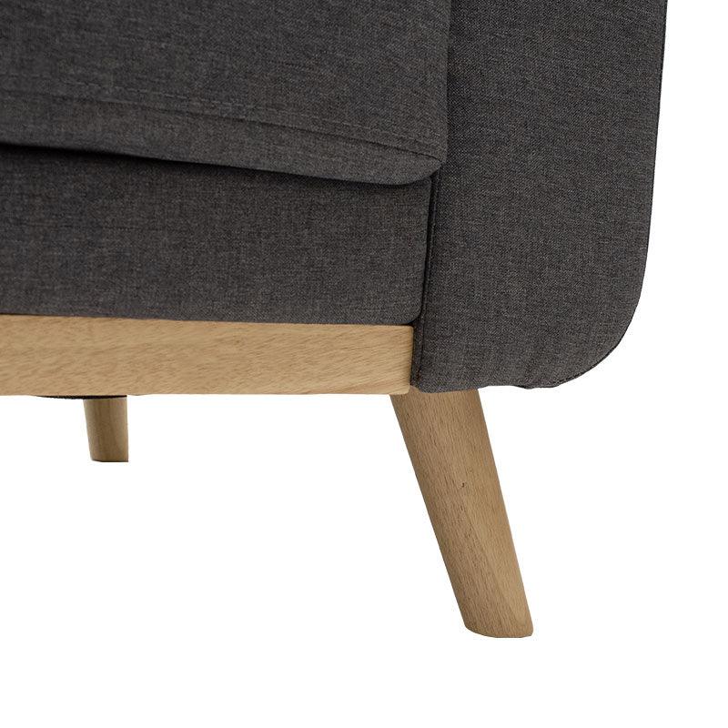 Canapea extensibilă Carmelo, Diverse culori, 214x80x86 cm - Gri închis | SKU: 035-000034 | Canapea extensibilă Carmelo, 214x80x86 cm, varianta Gri închis, produs pentru amenajarea locuinței, disponibil online în România la CasaMob